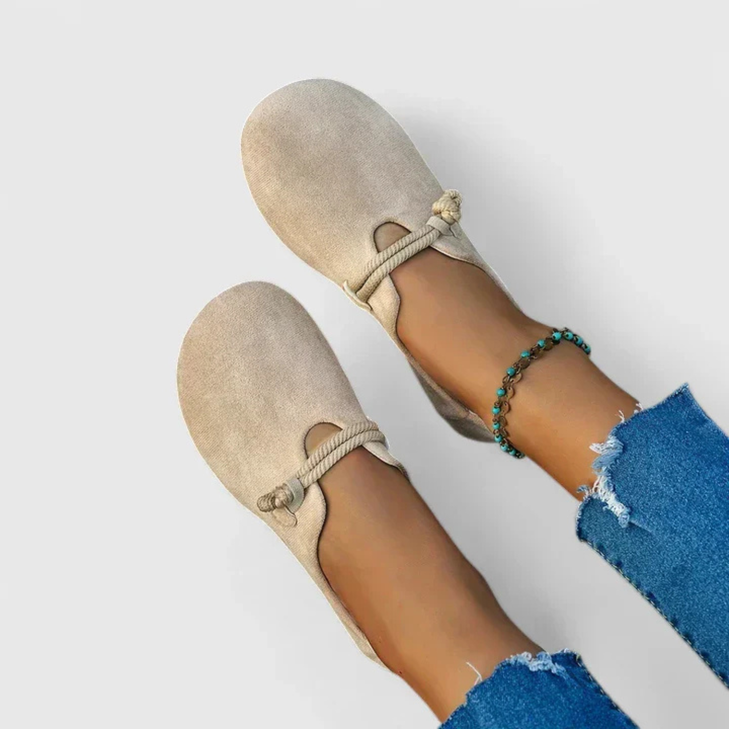 Women’s Soft Suede-Style Slip-On Loafers Prescott Mode