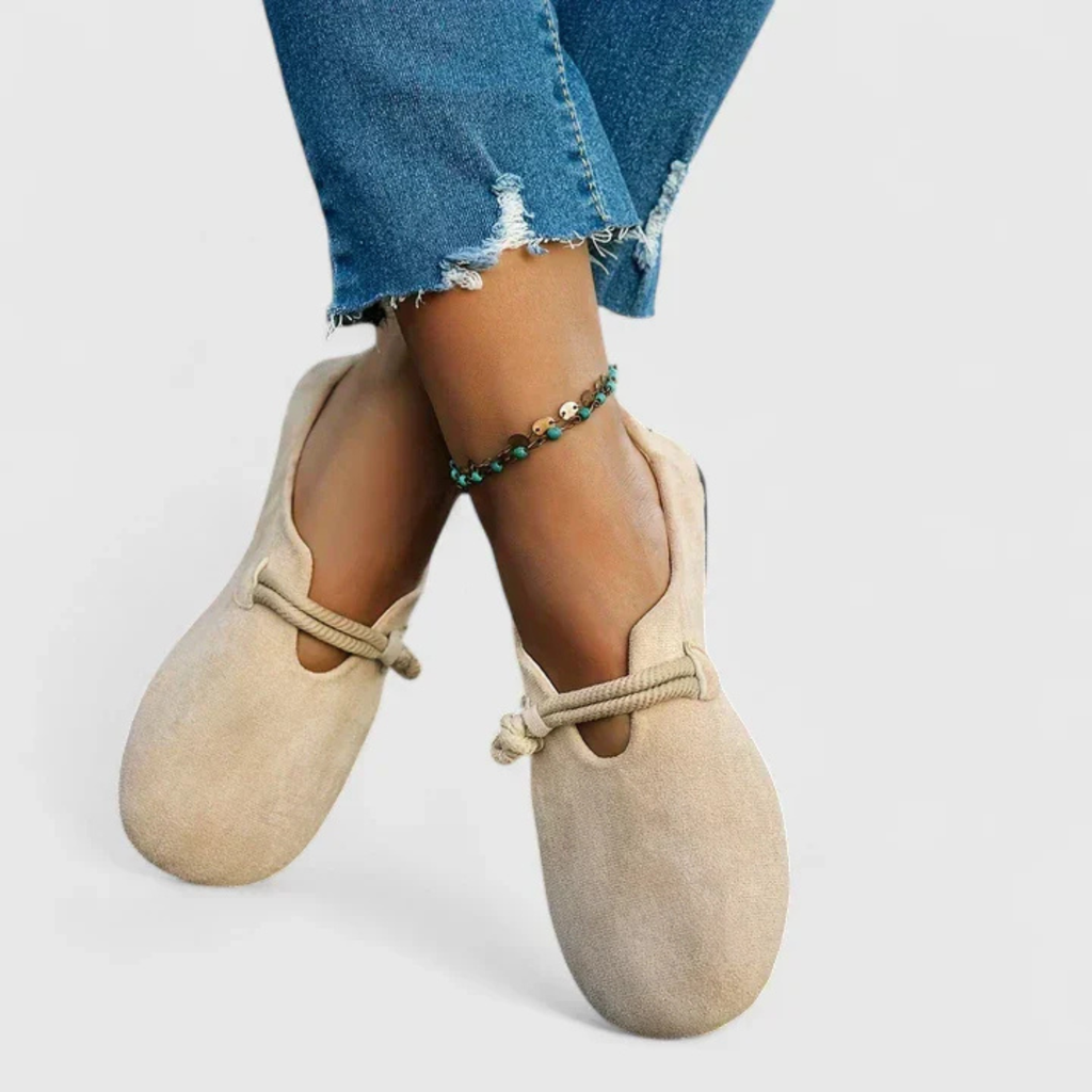 Women’s Soft Suede-Style Slip-On Loafers Prescott Mode