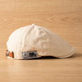 Men's Adjustable Cotton Flat Cap Newsboy Beret Hat - Beige