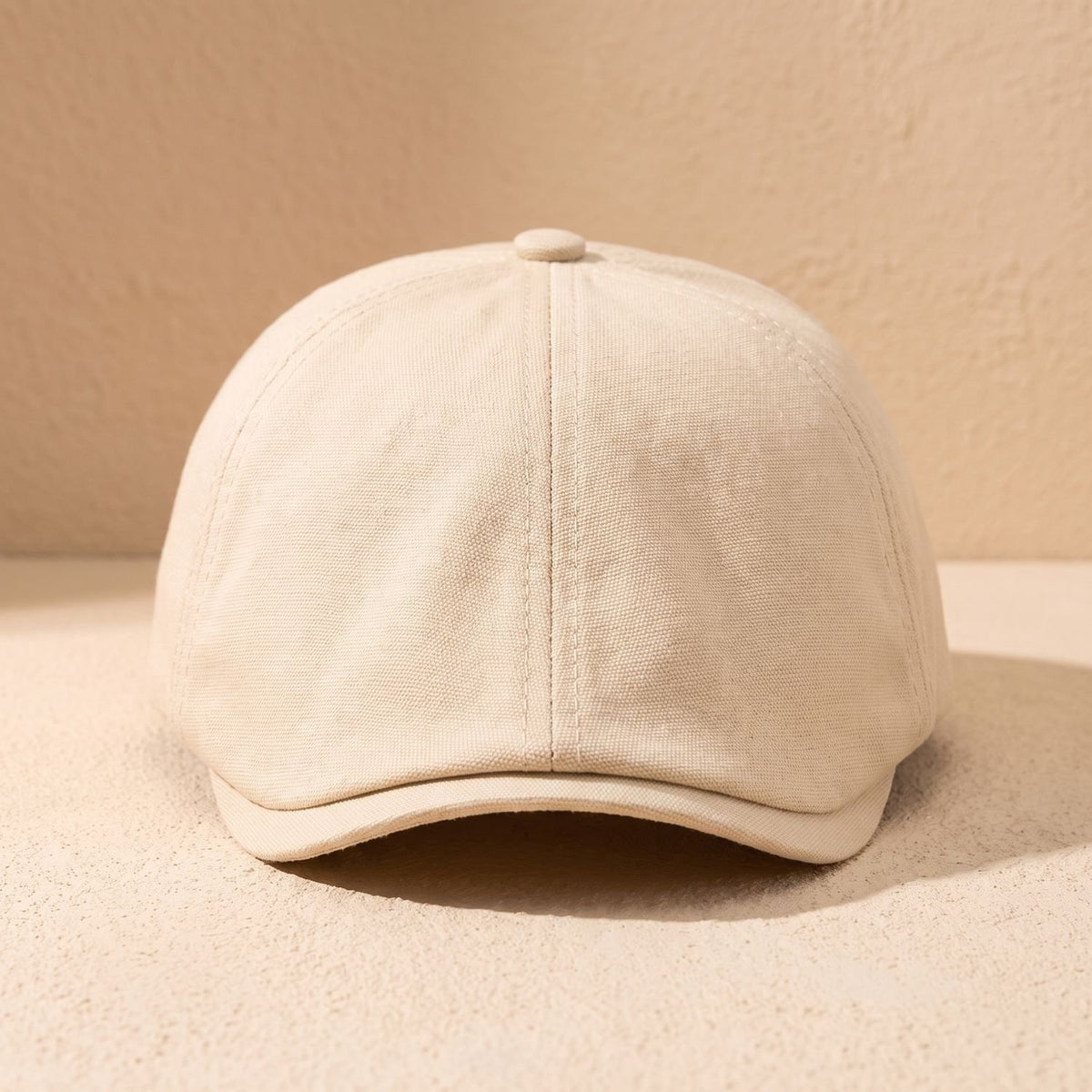 Men's Adjustable Cotton Flat Cap Newsboy Beret Hat
