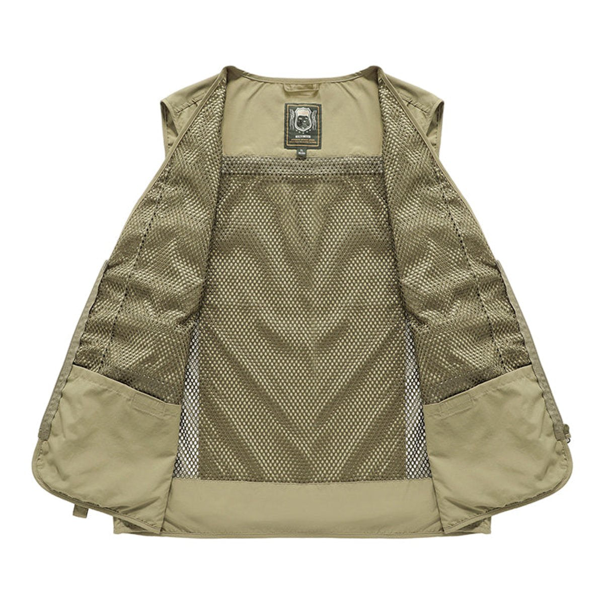 Mens Gilet Multi-Pocket Outdoor Fishing Vest