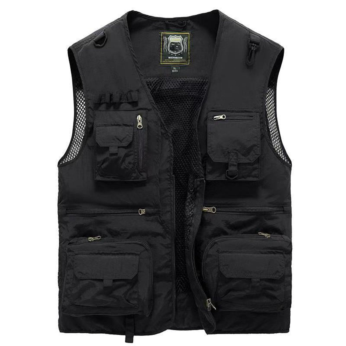 Mens Gilet Multi-Pocket Outdoor Fishing Vest