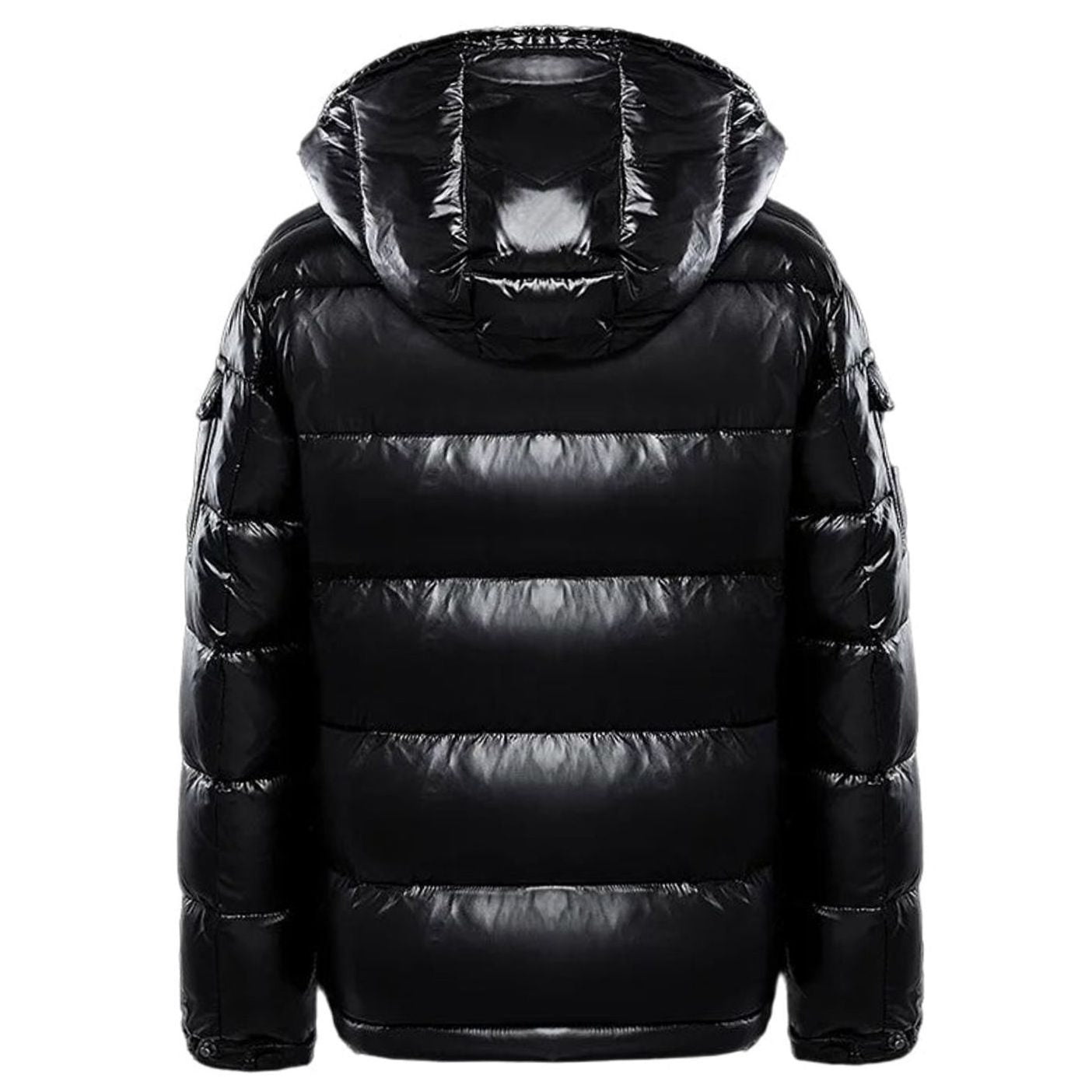 Men's Hooded Puffer Quilted Jacket Full-Zip Winter Coat