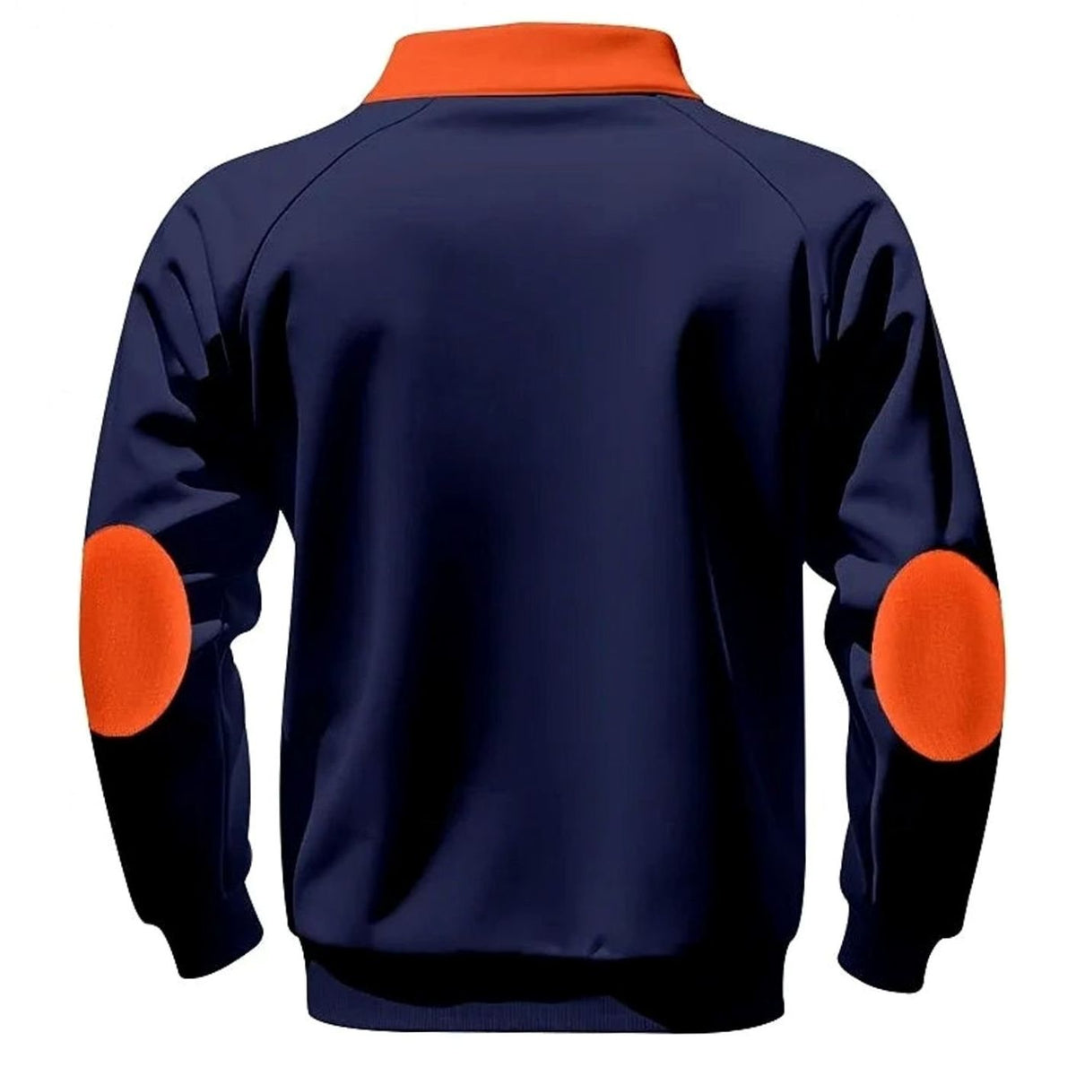Men's Quarter-Zip Stand-Collar Pullover Sweatshirt