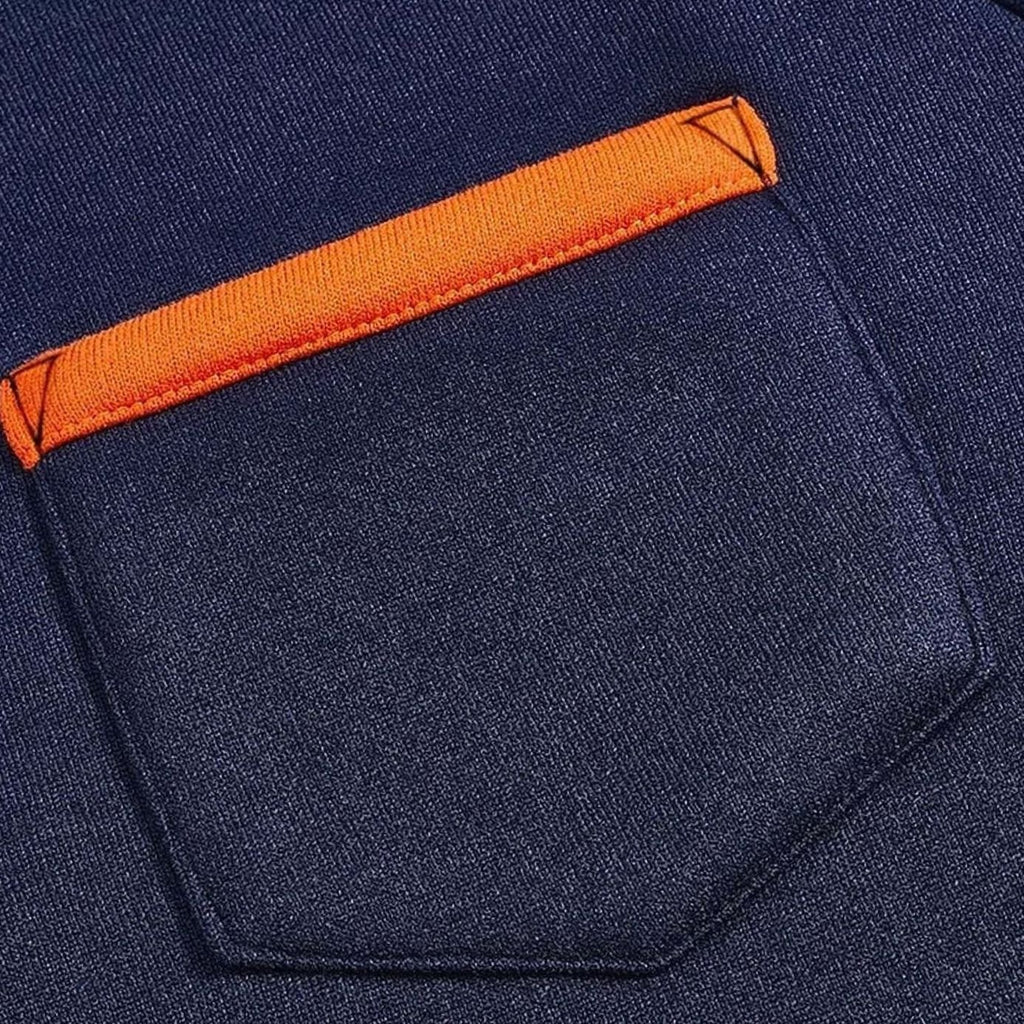 Men's Quarter-Zip Stand-Collar Pullover Sweatshirt