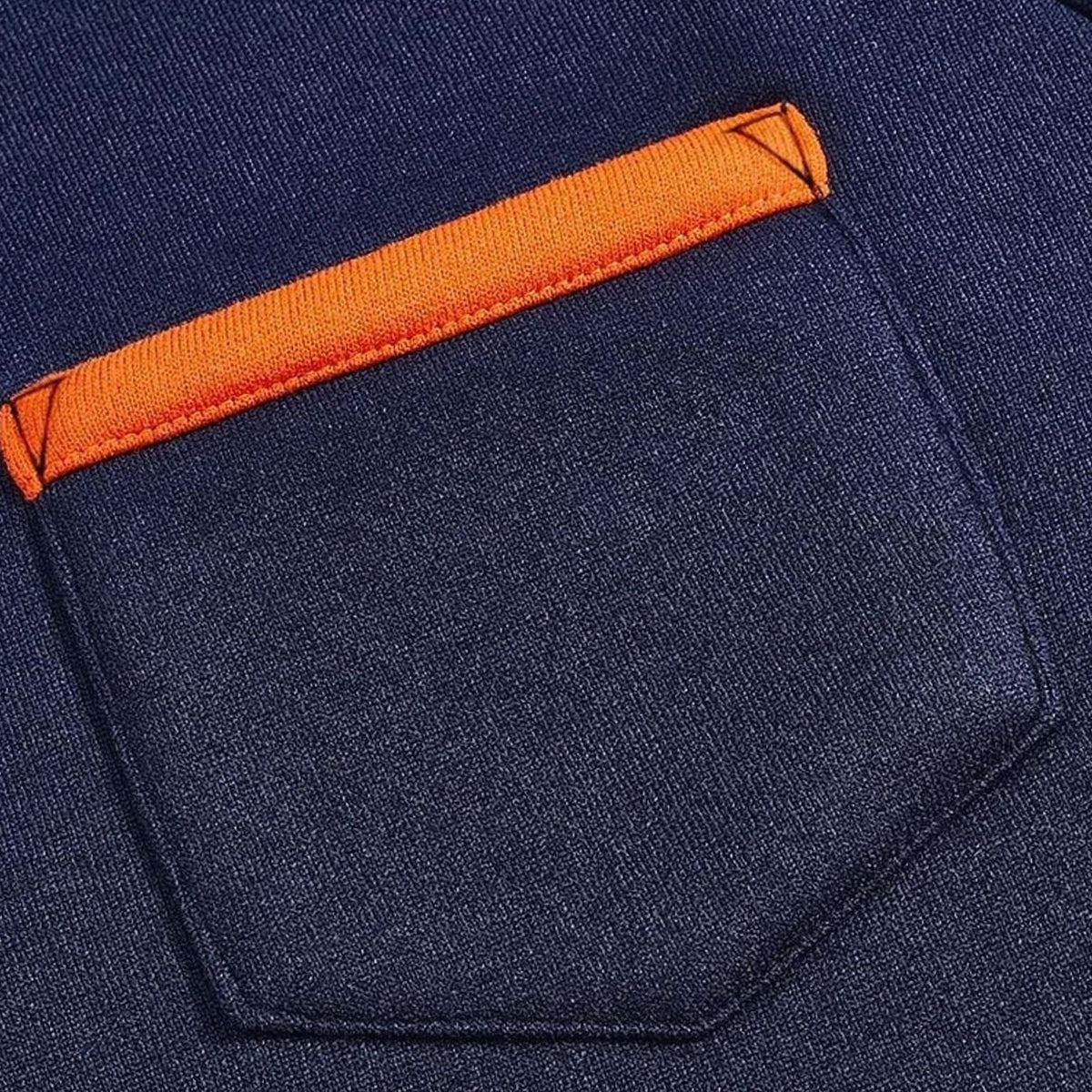Men's Quarter-Zip Stand-Collar Pullover Sweatshirt