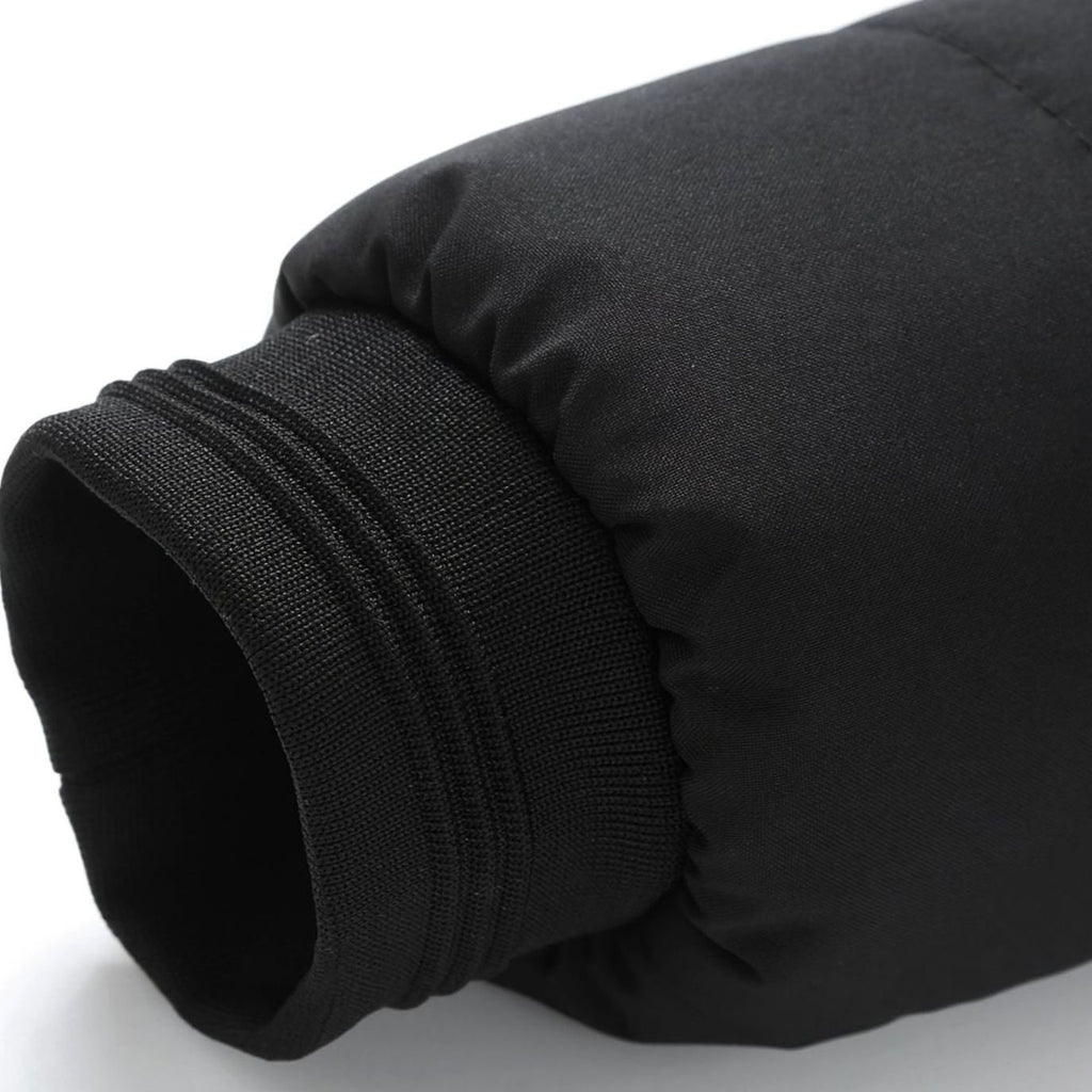 Men's Quilted Padded Stand-Collar Zip-Through Puffer Coat