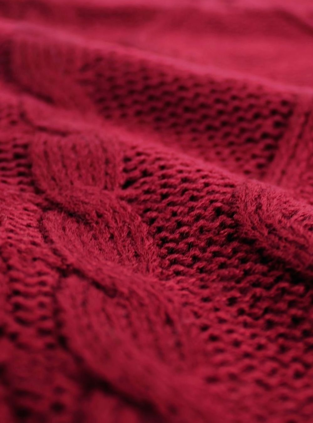 Women's Cable-Knit V-Neck Sweater Vest Relaxed Pullover