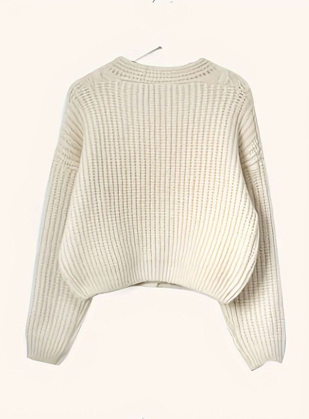 Women's Chunky Cable-Knit Button-Front Cardigan Sweater