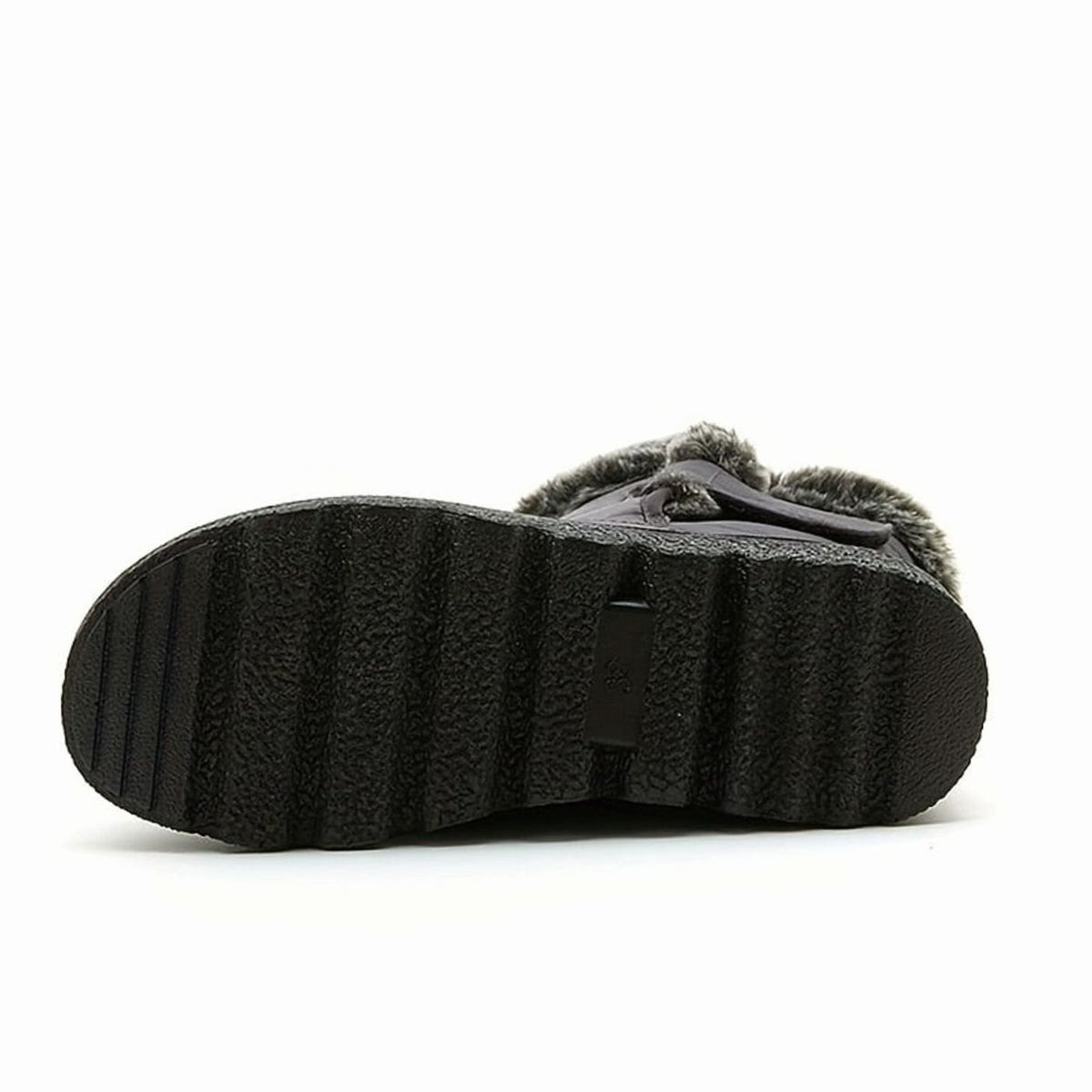 Women's Fur-Trimmed Slip-On Winter Snow Boots