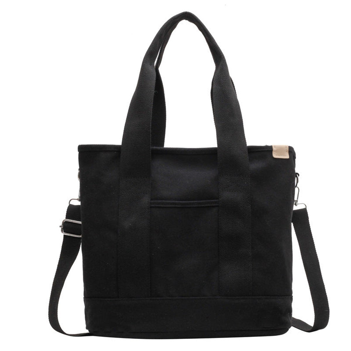Women's Multifunctional Canvas Tote Bag Adjustable Crossbody Shoulder