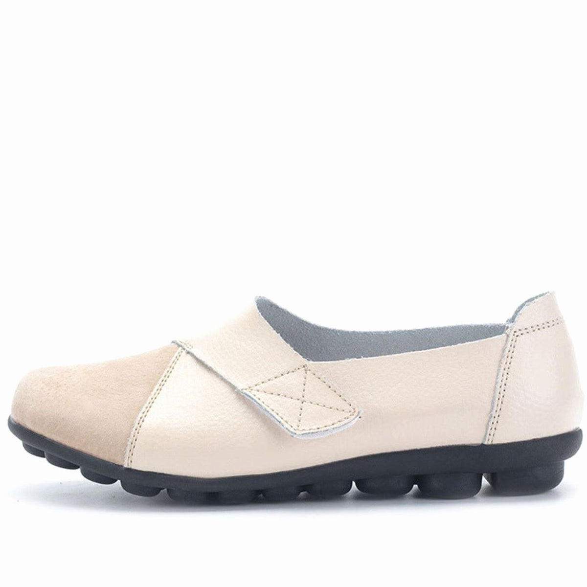 Women's Orthopedic Arch-Support Slip-On Loafers - Beige