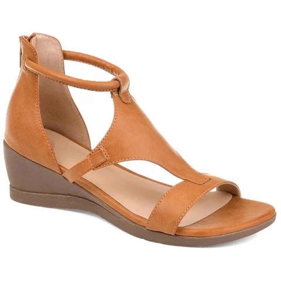 Women's Orthopedic Cushioned Comfortable Sandals Adjustable Wedge