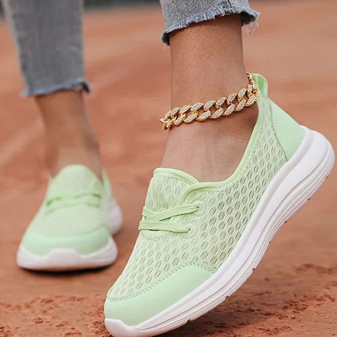 Women's Orthopedic Memory-Foam Arch-Support Slip-On Sneakers
