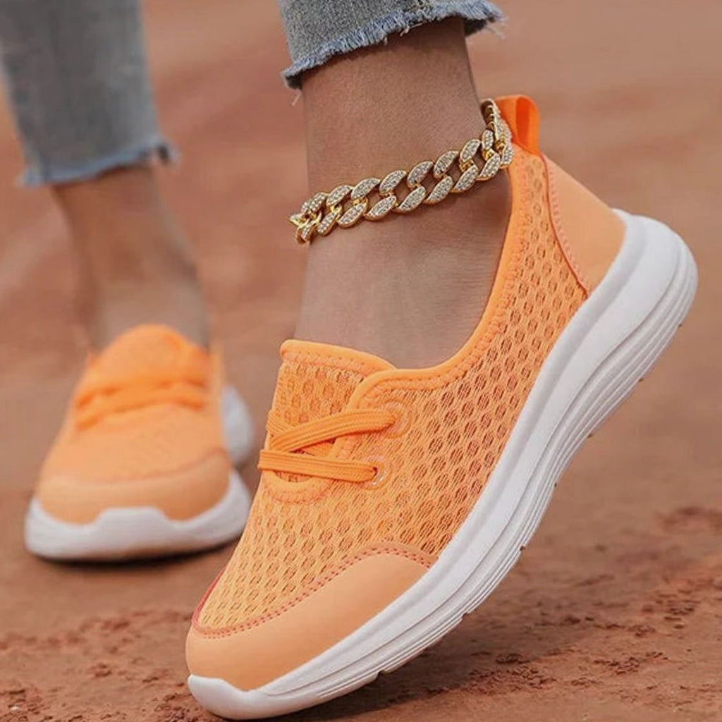 Women's Orthopedic Memory-Foam Arch-Support Slip-On Sneakers