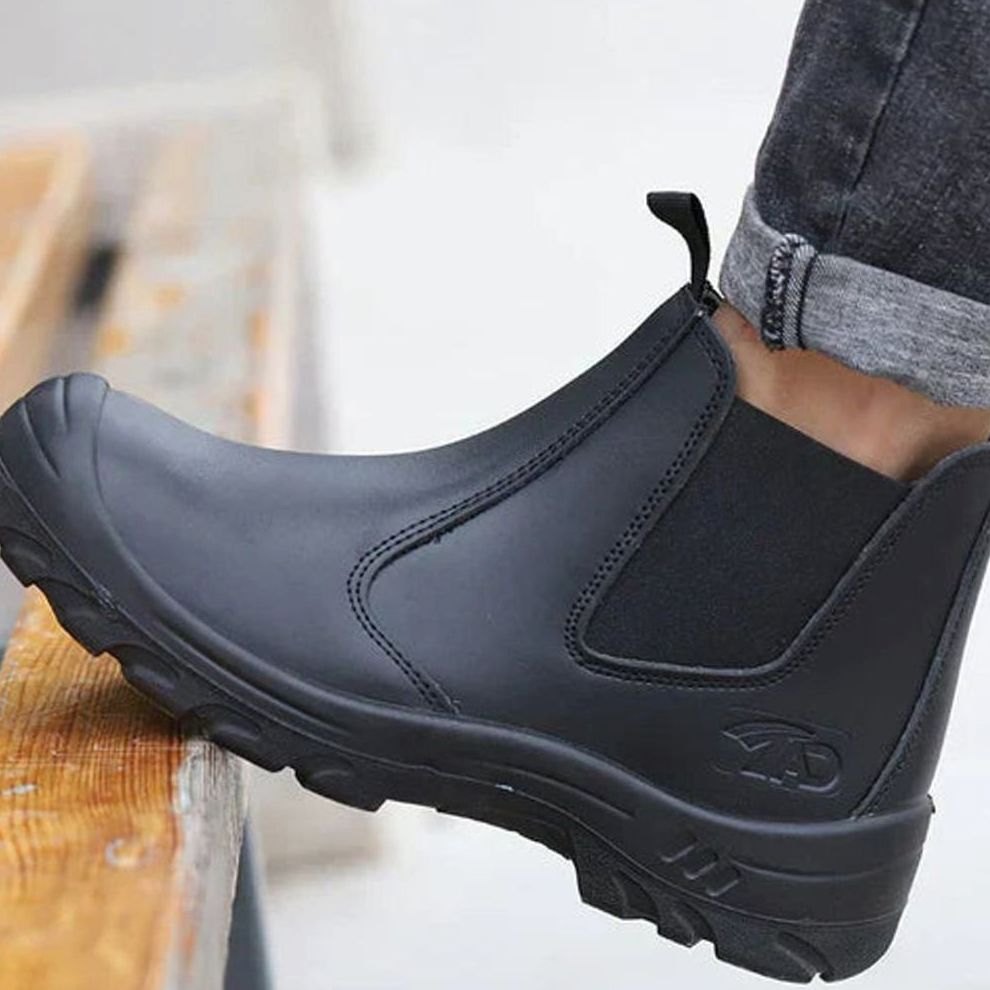 Women's Orthopedic Slip-On Chelsea Safety Work Booties