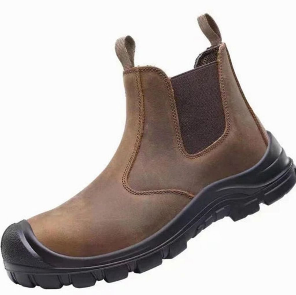 Women's Orthopedic Slip-On Chelsea Safety Work Booties