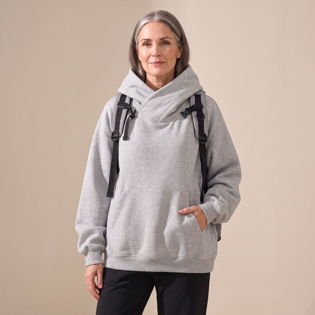 Women's Oversized Fleece Hoodie Pullover Sweatshirt
