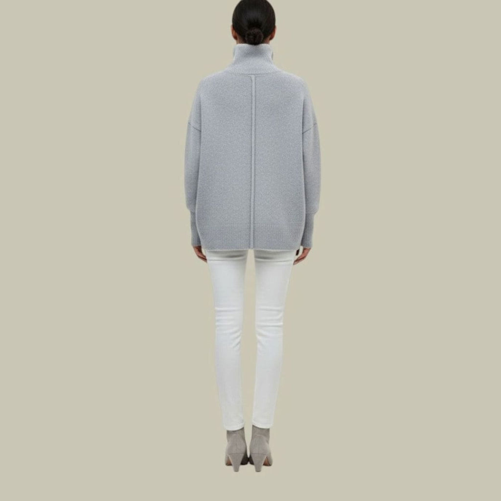 Women's Oversized Loose Fit Turtlenecks Cozy Knit Sweater