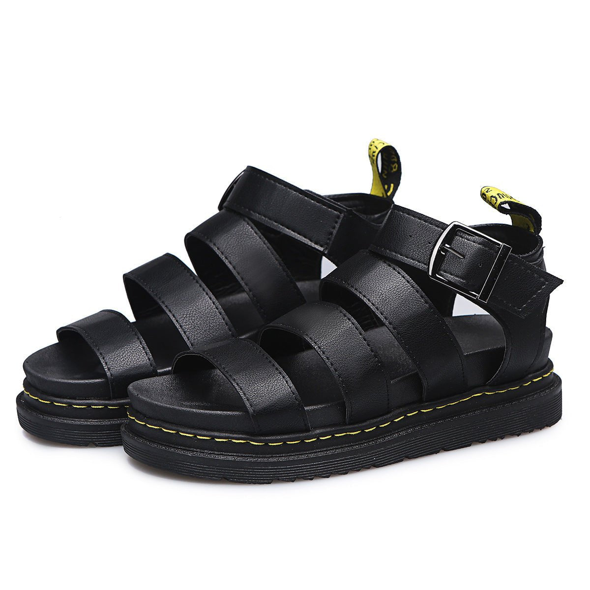 Women's Platform Strappy Buckle Comfortable Sandals