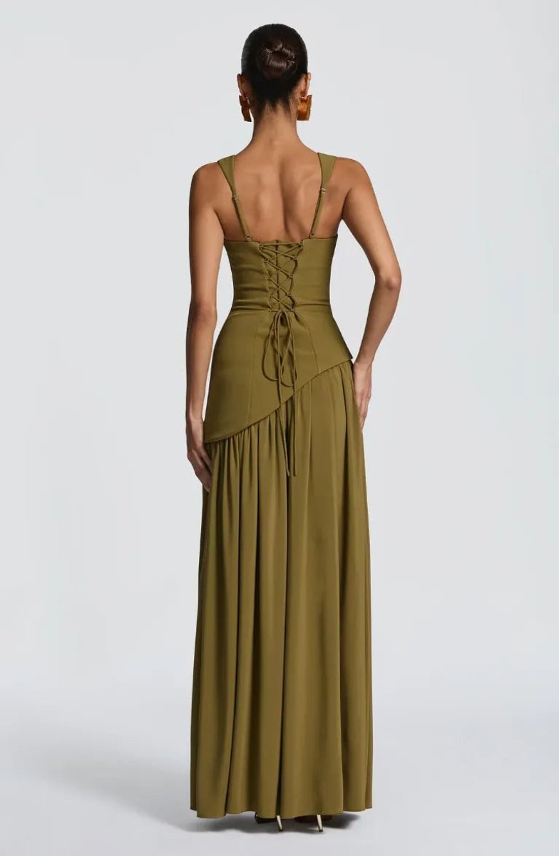 Women's Square Neck Sleeveless A-Line Mother of the Bride Dress